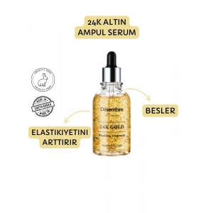 24K Gold Blasting Ampoule ( Elastikiyet ve Parlaklık Sağlayan Serum)