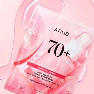 Anua - Peach 70 Niacin Serum Mask(Aydınlatıcı Nemlendirici Maske)