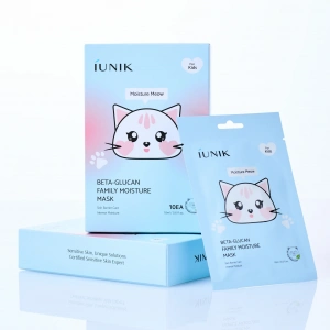 iUNIK - Beta-Glucan Family Moisture Mask For Kids