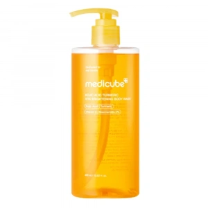 MEDICUBE KOJIC ACID TURMERIC VITA BRIGHTENING BODY WASH 400ml (AYDINLATICI VÜCUT YIKAMA JELİ)