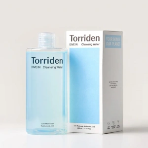 Torriden - DIVE-IN Low Molecular Hyaluronic Acid Cleansing Water (8 Tip Mikro Hyaluronik Asitli Makyaj ve Güneş Kremi Temizleyici) 400ml