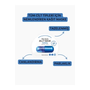 BANOBAGI Vita Genic Jelly Mask Hydrating (Nemlendirici %100 Pamuk maske)