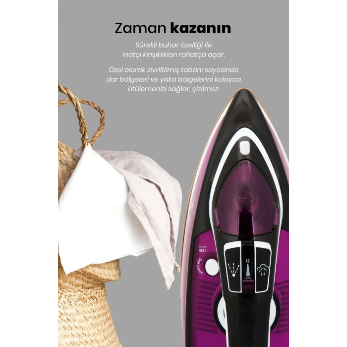 Goldmaster Vals Buharlı Ütü