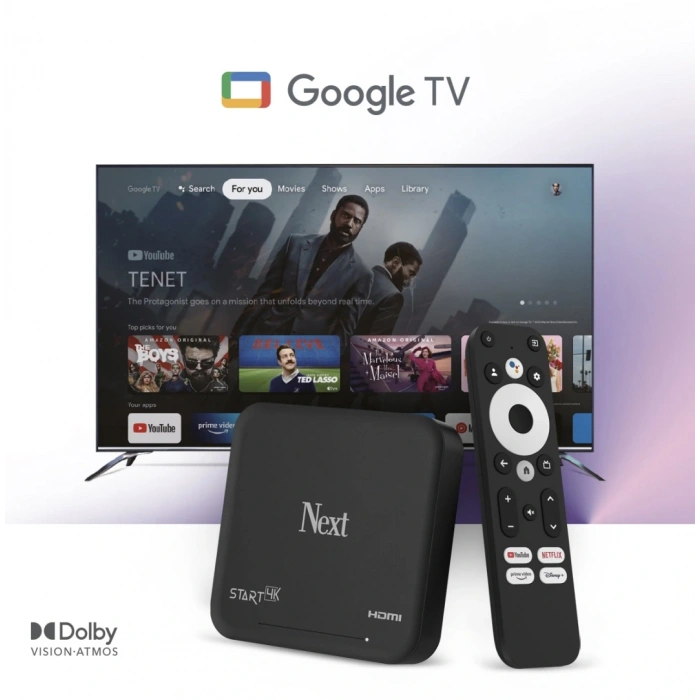 NEXT START 4K GOOGLE ANDROİD BOX