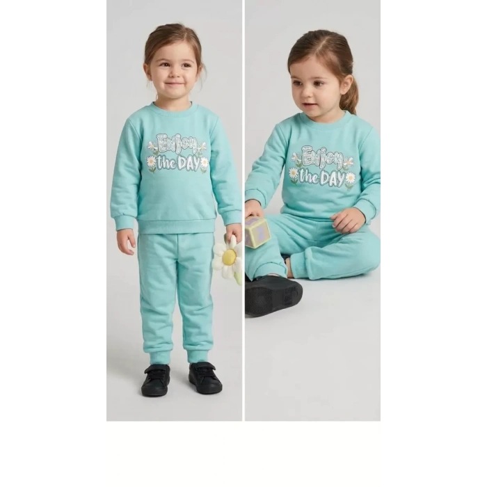 3-4-5 Yaş Baskılı Penye Çocuk Takımı