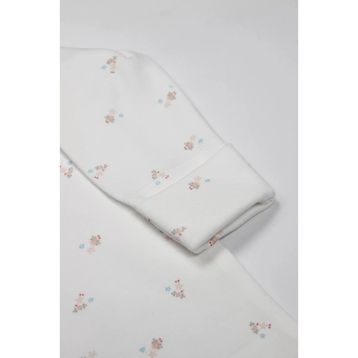 Bistyle Grow İn Love Bebe Tulum 15103 Pembe Ekru