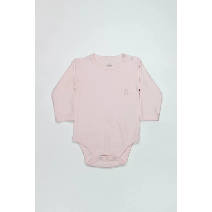 Bistyle Natural Basic Style Uzun Kol Body 17104 Pembe