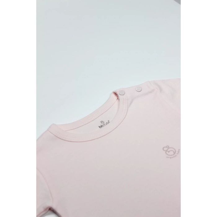 Bistyle Natural Basic Style Uzun Kol Body 17104 Pembe