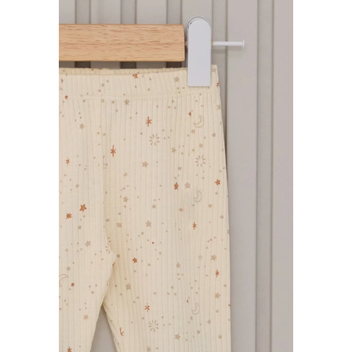 Kız Bebek 5li Zıbın Seti  Krem