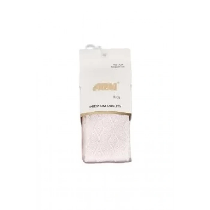 Meara Kız Kabartma Külotlu Çorap  Asorti