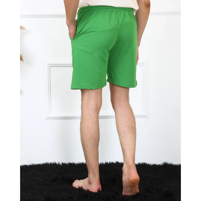 Moda Erkek Lakost Fıstık Yeşili Şort