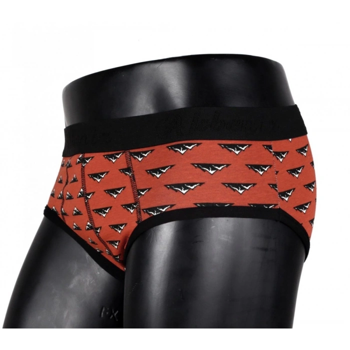 Moda Erkek Likralı Slip Kiremit - Lacivert