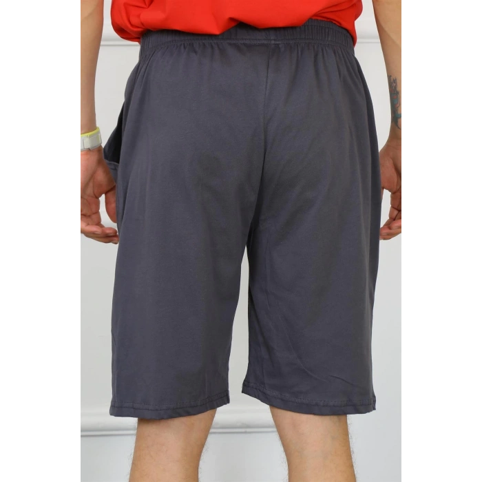 Moda Erkek Pamuk Füme Kapri