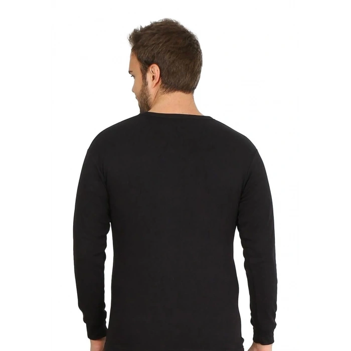 Moda Erkek Termal Üst Kışlık İçlik Siyah