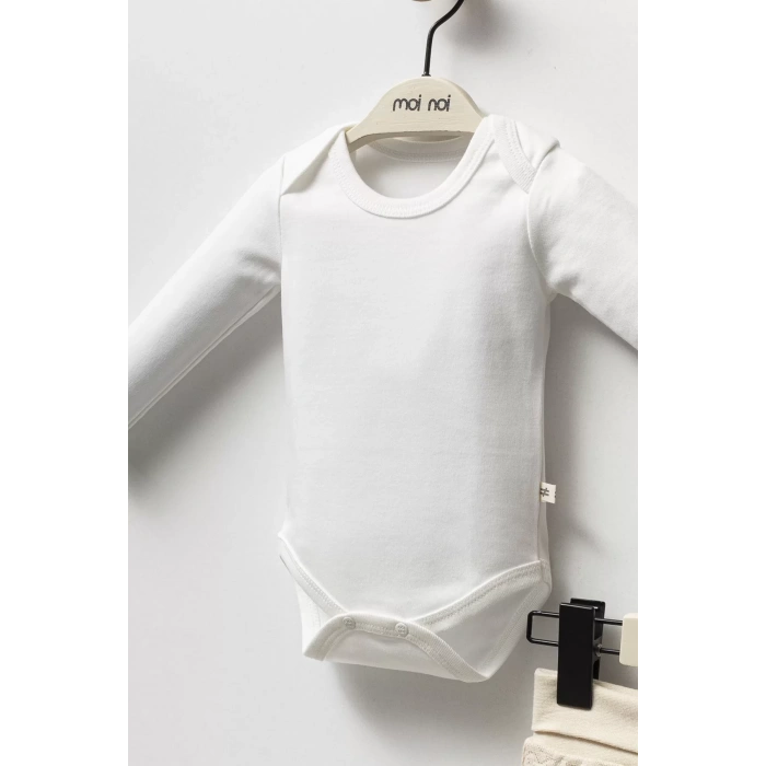 Moi Noi Şapkalı Badi Pantolon Takım Mnb5314 Bej