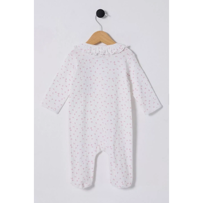 U.s Polo Bebek Tulum Usb2435 Beyaz-pembe