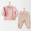 Andywawa Ac26233 Little Leopard 2li Takım Pink