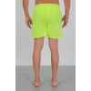 Moda Erkek Fermuarlı Cepli Deniz Şortu Neon Yeşil