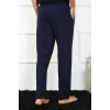 Moda Erkek Pamuk Lacivert Tek Alt Pijama
