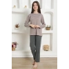 Moda Kız Çocuk Penye Pijama Takım
