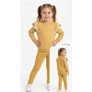 2-3-4-5 Yaş Taytlı Penye Çocuk Takımı