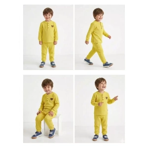 2-5 Yaş Armalı Fitilli Penye Çocuk Takımı