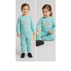 3-4-5 Yaş Baskılı Penye Çocuk Takımı