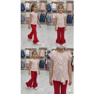 6-7-8 Yaş Kolyeli Full Likra Çocuk Takımı