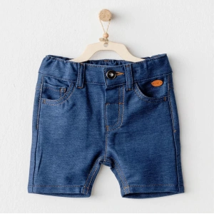 Andywawa Ac25939 Casual Bebek Şort İndigo