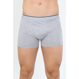 Moda Erkek Pamuk Likralı Boxer Gri