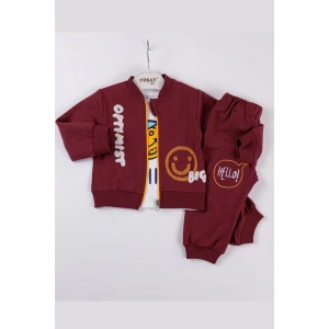 Optimist Nakışlı Erkek Bebek Takım