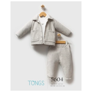 Tongs Baby Classic Bear 3lü Takım 5604 Gri