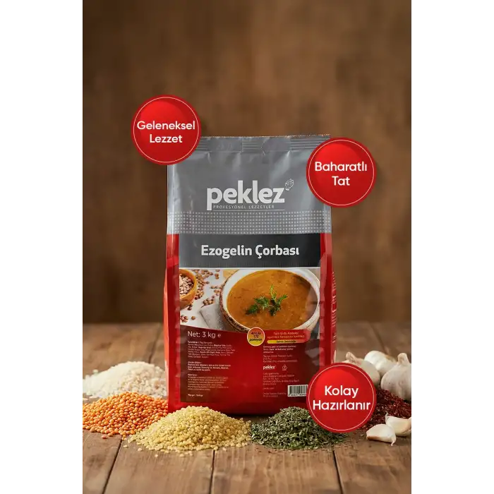 Ezogelin Çorbası 3 kg - Hazır Ezogelin Çorba Karışımı