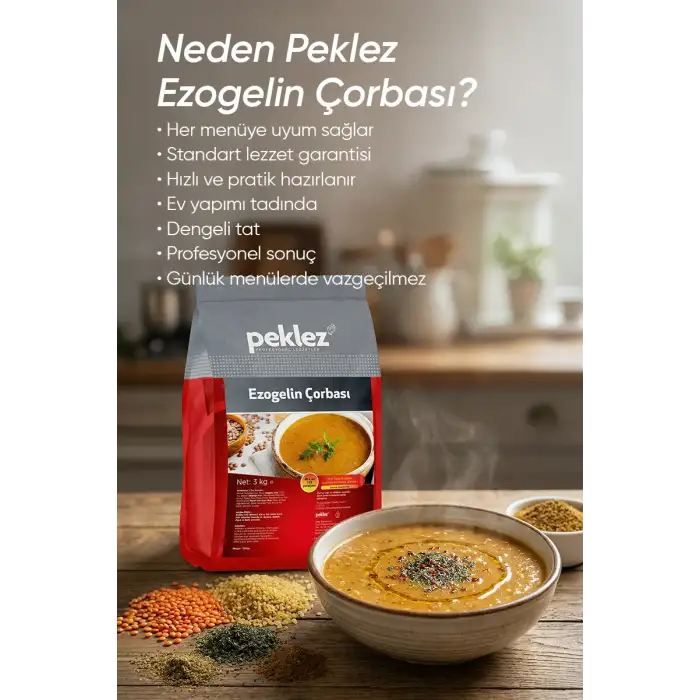 Ezogelin Çorbası 3 kg - Hazır Ezogelin Çorba Karışımı