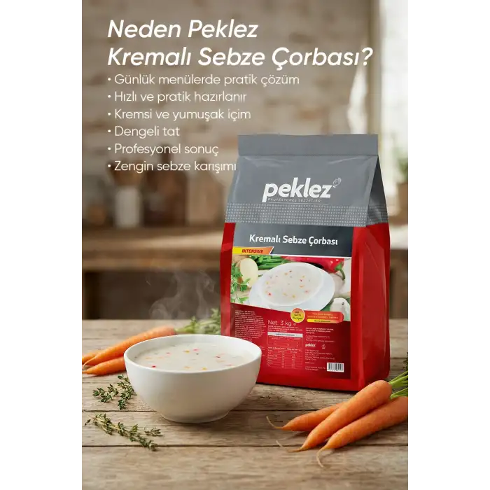 Creamy Vegetable Soup 3 kg