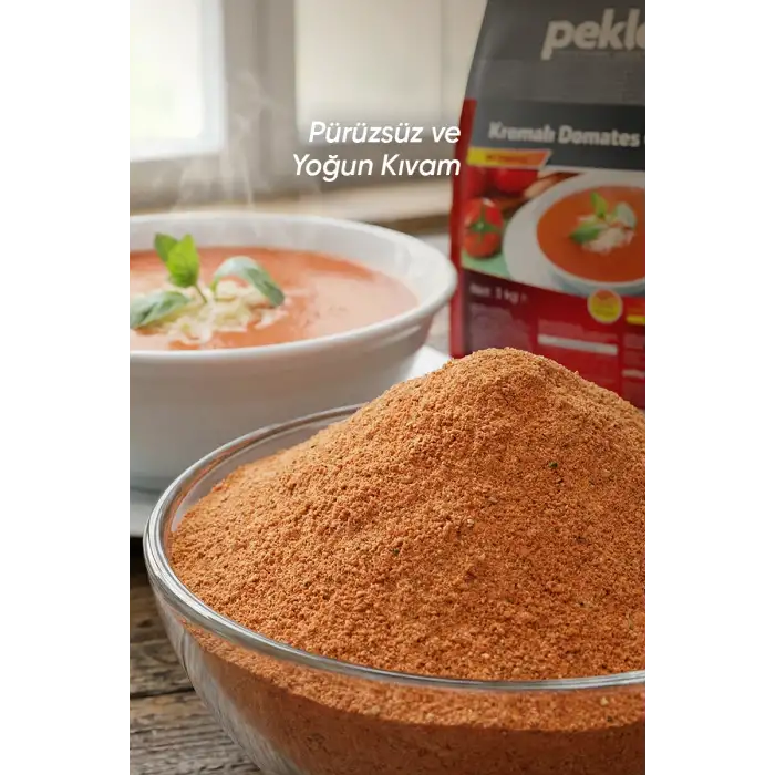 Kremalı Domates Çorbası 3 kg - Hazır Domates Çorbası Karışımı