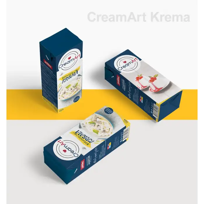 Bitkisel Krema CreamArt %20 Yağlı x 3 Adet