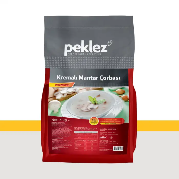 Kremalı Mantar Çorbası 3 Kg
