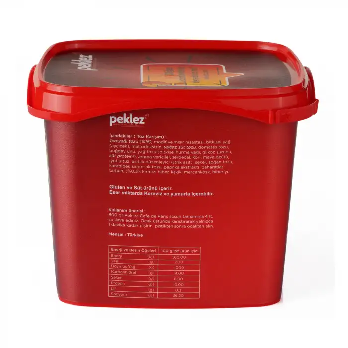 Peklez Cafe De Paris Sauce 1kg -- Peklez