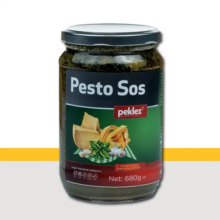 Pesto Sauce 680 Gr Glass Bottle
