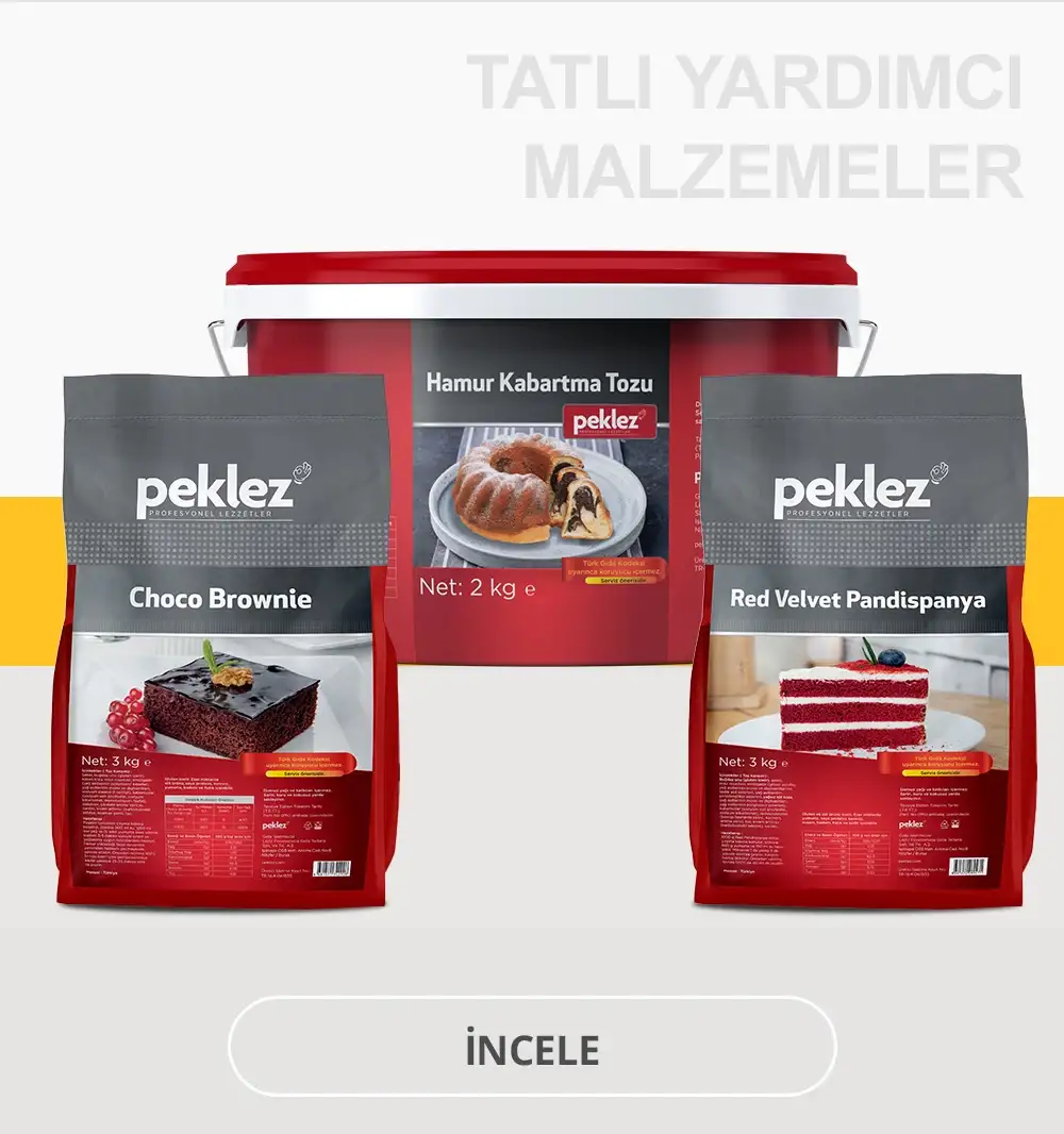 Tatlı Yardımcı Malzemeler - Peklez