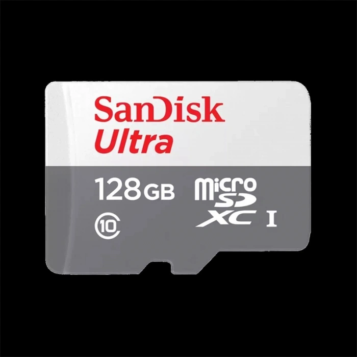 128GB SANDISK ULTRA MICROSD 100MB/S SDSQUNR-128G-GN6MN