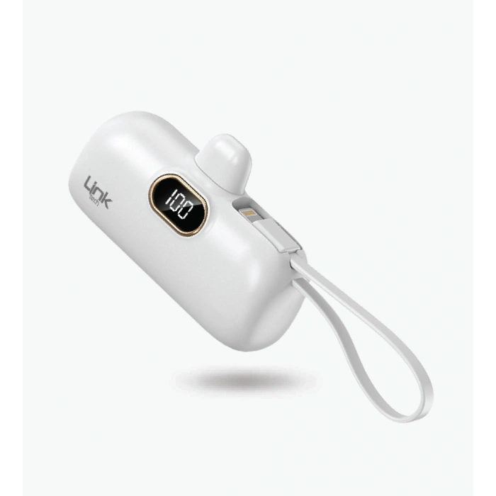 Linktech EP52 Strong ECO Friendly Type-C Port 4800 mAh Powerbank + Lightning Kablo