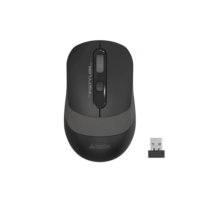 A4-Tech Kablosuz Mouse Nano Siyah-Gri (FG10-G)