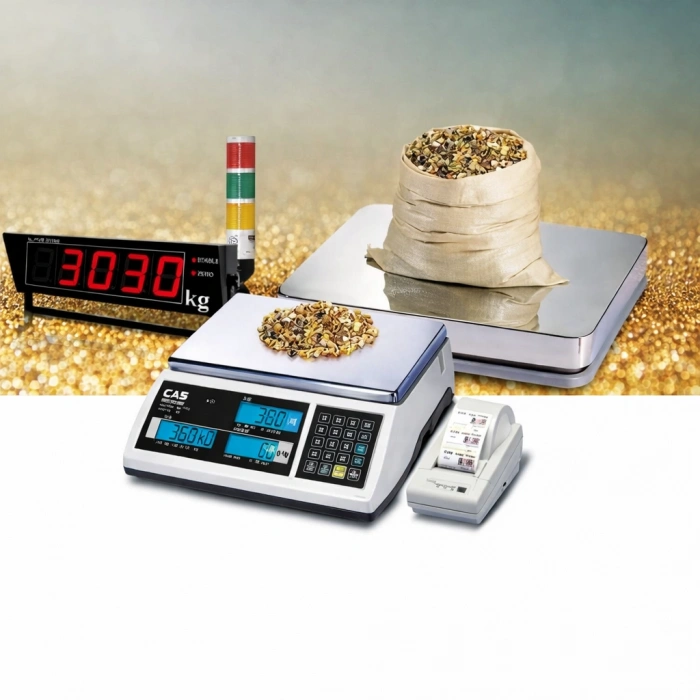 Cas EC-II Sayım Terazisi 15 Kg  0,5 Gr