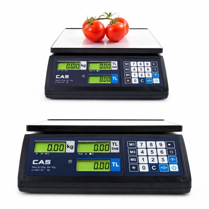 Cas Er Jr Set üstü Terazi 15 Kg Pc Bağlantılı