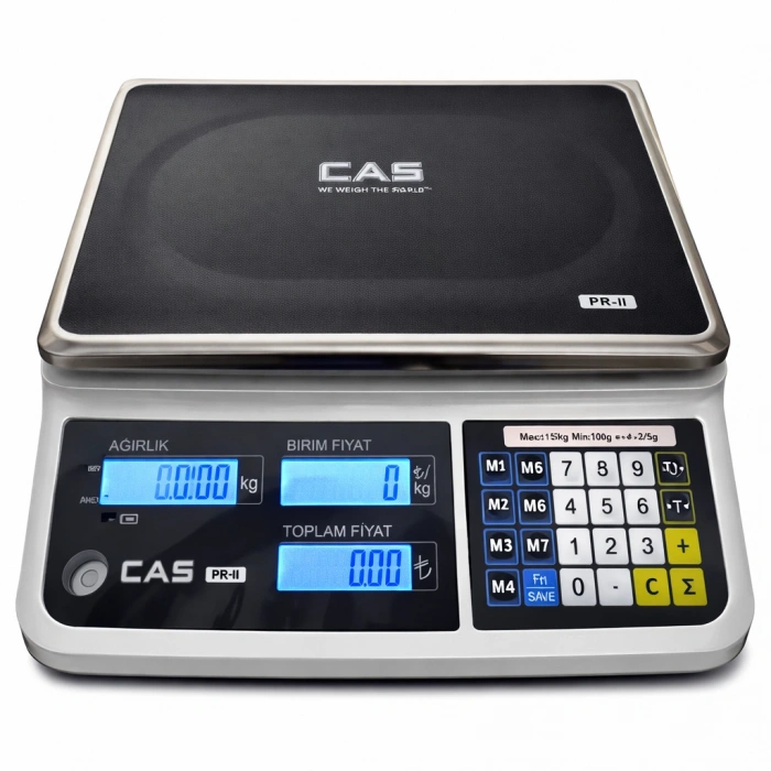 CAS PRII CB 30  kg. Onaylı Tartım Terazisi