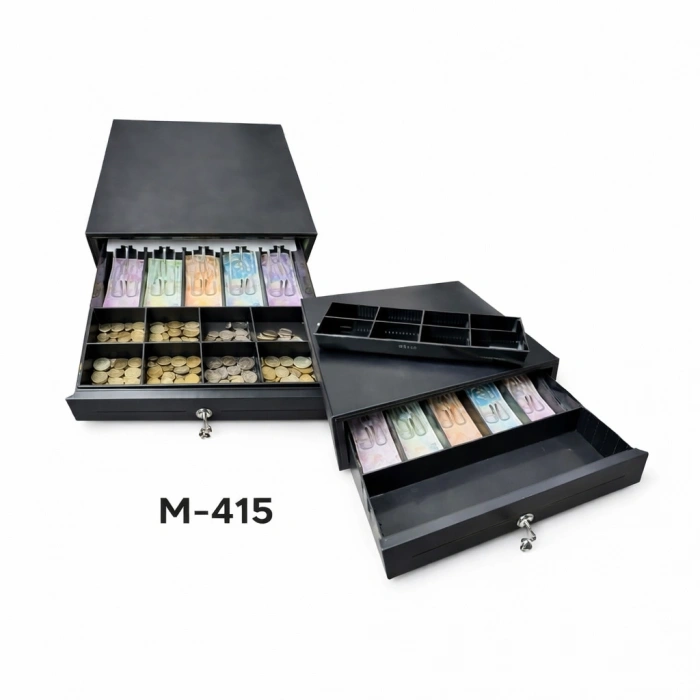 Dbpos M-415 Metal Para Çekmecesi 5 Gözlü Plastik Sürgü
