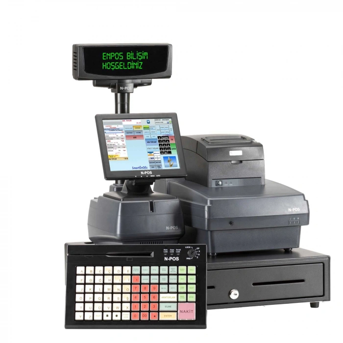 Enpos YN-101 8 Monitör Klavyeli Sıfır Yazar Kasa ÖKC