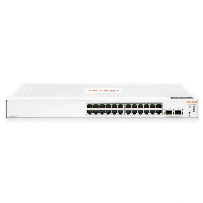 HPE ARUBA ION JL812A 1830 24 PORT GIGABIT + 2X1GB SFP UPLINK YÖNETİLEBİLİR RACKMOUNT SWITCH